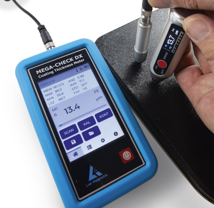 Measurement of coating thicknesses